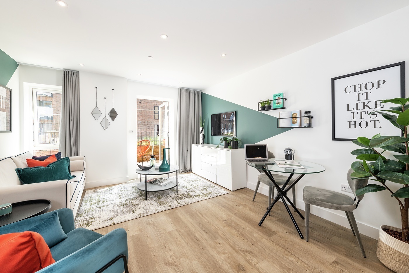 Show Apartment - Open plan living