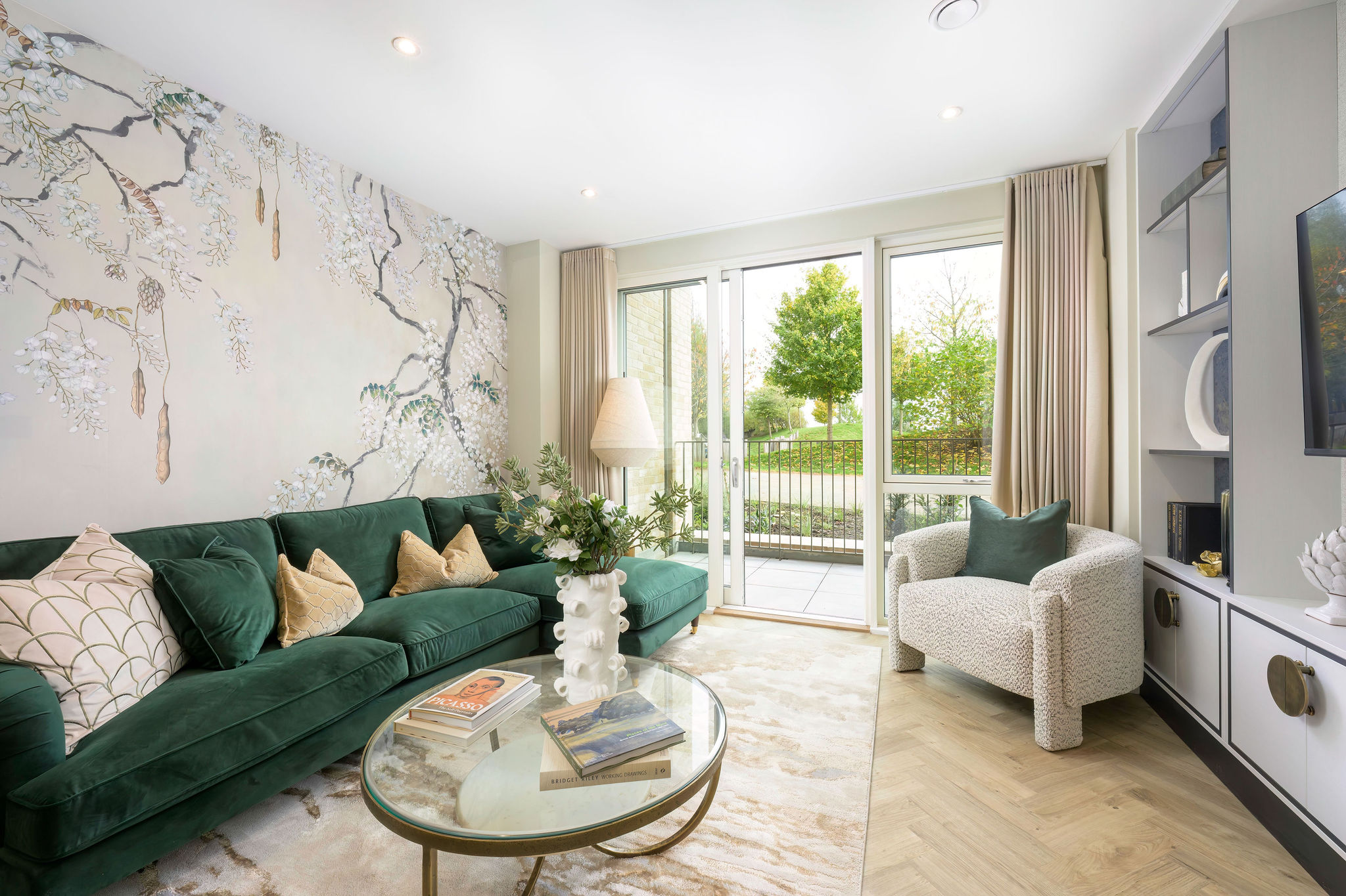 The Icon - Three bedroom show apartment - Living area