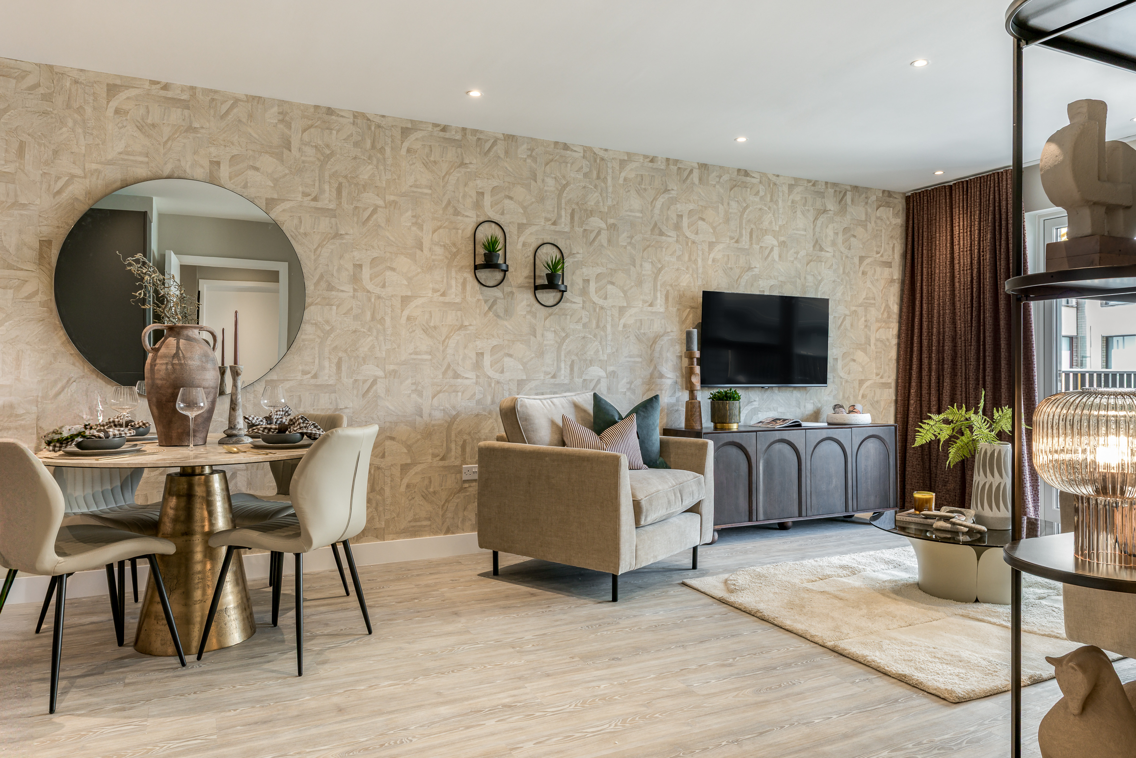 Wren House Living and Dining Room
