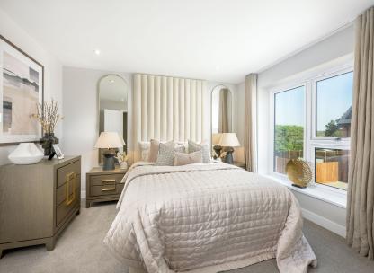 Hollymead Square - Plot 40 Main Bedroom
