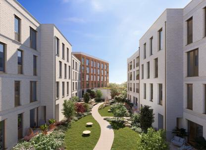Fusion Podium Garden CGI - 2024
