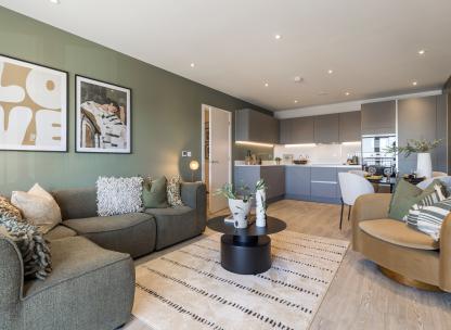Marleigh Park - Plot A08 Living Dining Space