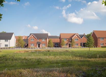 Audley Green Street Scene 1 CGI
