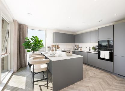 Penthouse Show Apartment - Kitchen