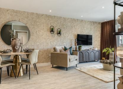 Wren House Living and Dining Room