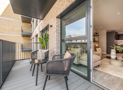 Wren House balcony landscape