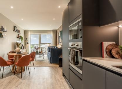 Skylark House - 1-bedroom kitchen/living/dining