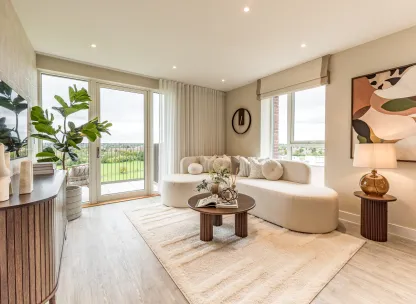 Forest View living room 