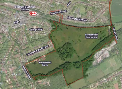 Development red line boundary