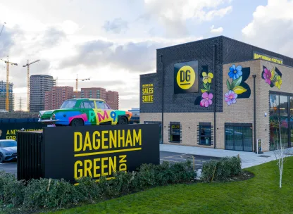 Dagenham Green ford car