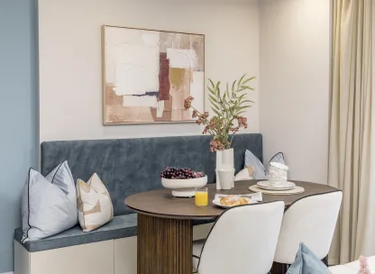 Nexus - Sales Suite Show Apartment - Kitchen/living/dining