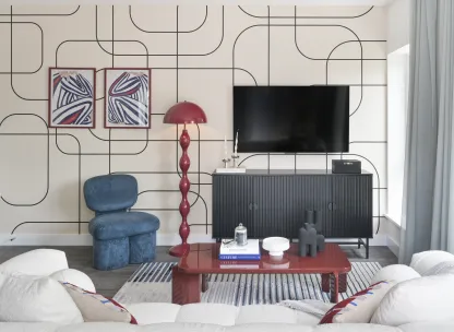 City Reach - Plot 6, 2 bedroom show apartment, Living