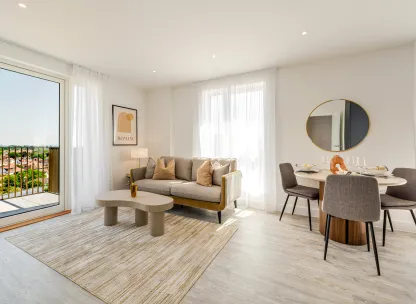 Lampton Parkside, 1bed 1bath showhome , Living Space