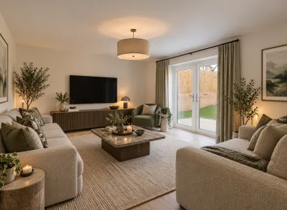 Hollymead Square - The Aubrey, Number 78 - Living Room