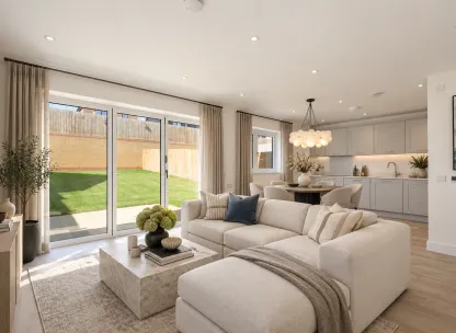 The Pembroke, Number 83, Kitchen/Dining/Living
