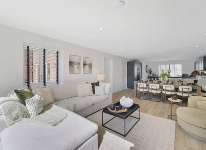 Abbotts Chase, Plot 2, living/dining area