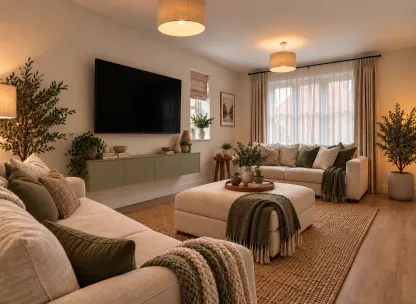 Elgrove Gardens - Plot 9 Living Area