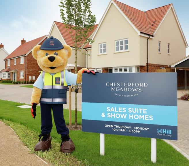 Billy bear at Chesterford