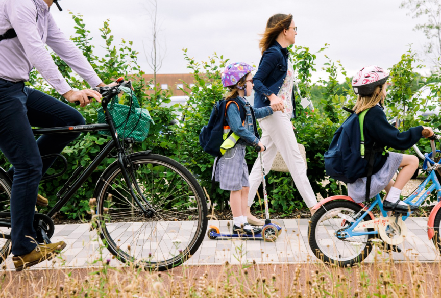 KIDS IN BIKES