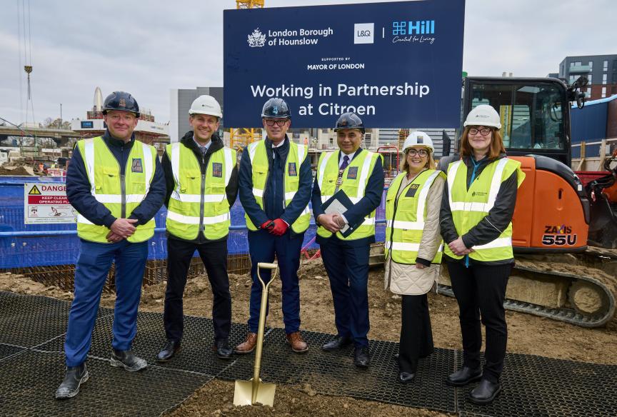 Breaking ground at Citroen