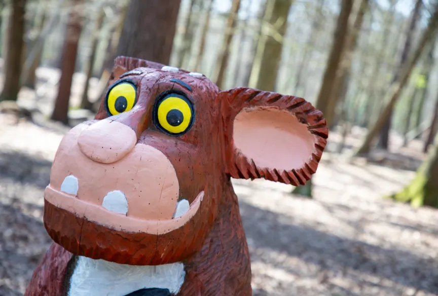 Baby Gruffalo  Thorndon Country Park Gruffalo Trail 