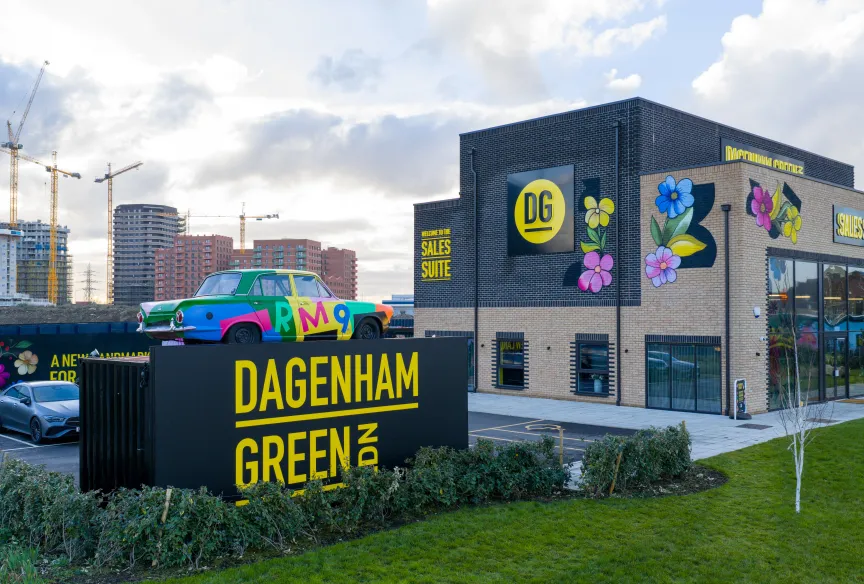 Dagenham Green ford car