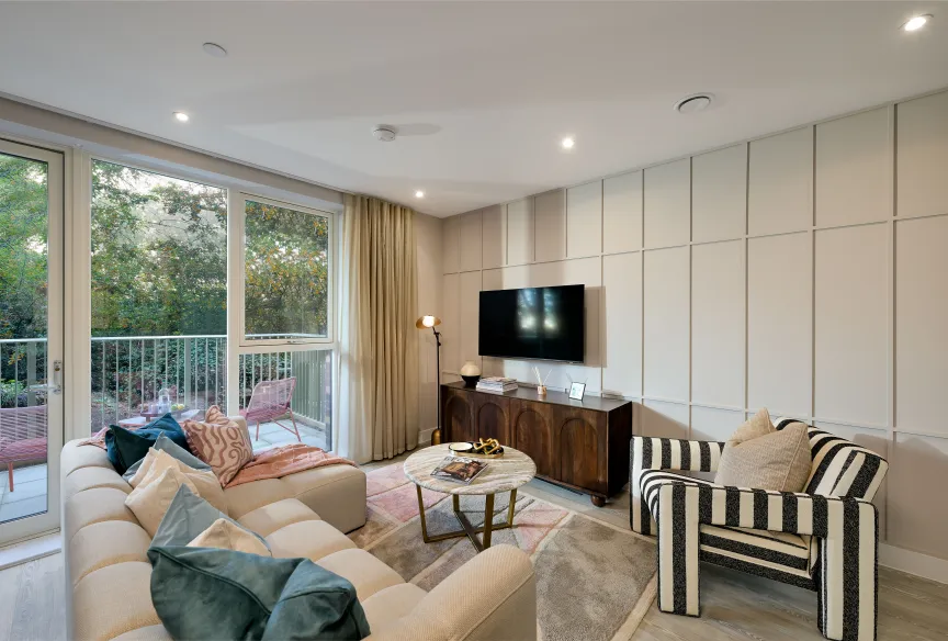 Nexus - Sales Suite Show Apartment - Kitchen/living/dining
