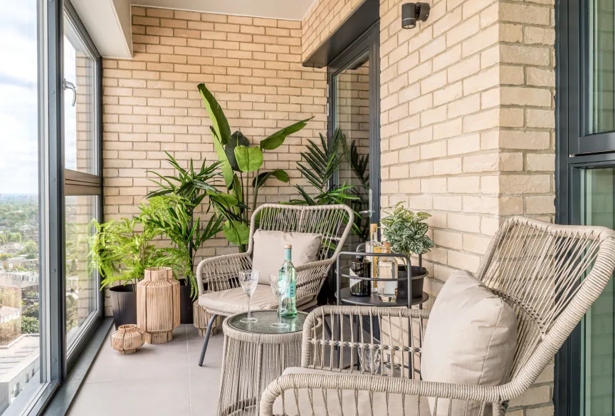 KBR, Show Home Balcony