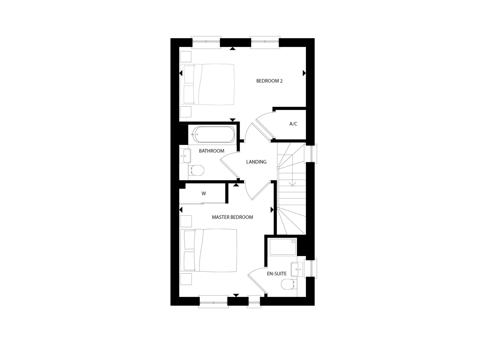 Rayners Green The Willow First Floor