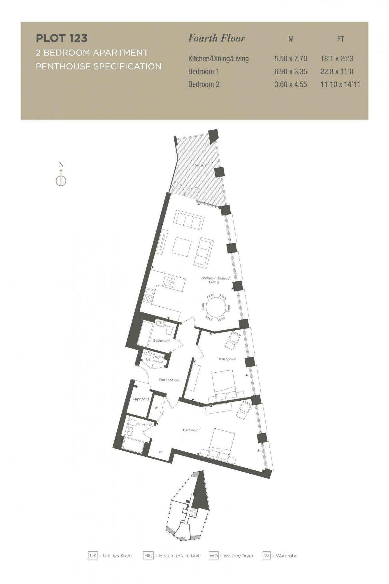 Florey Buidling Floor Plan Plot 123