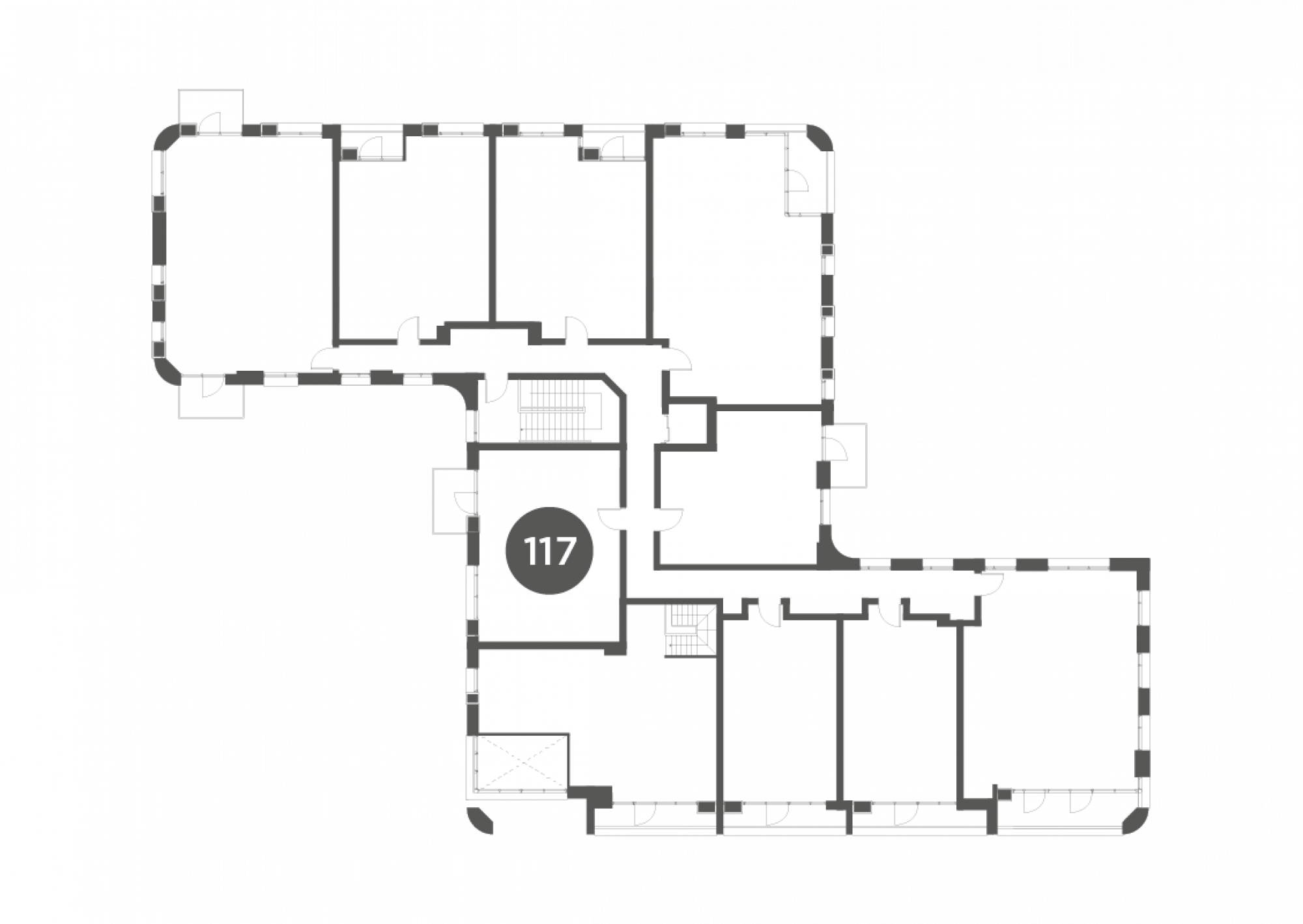 Plot locator 117
