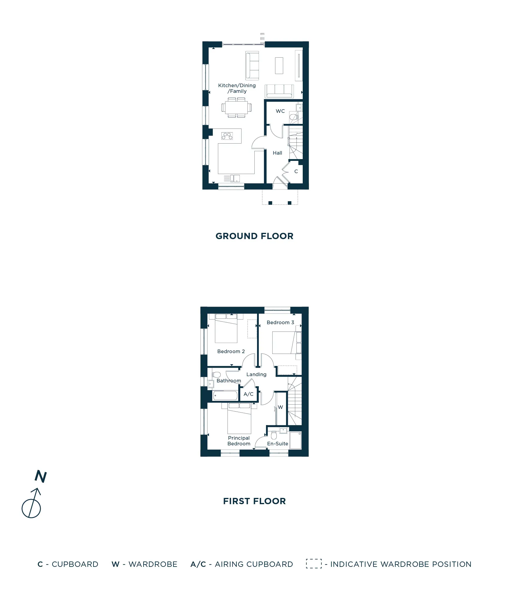 Plot 33 The Forest - Floorplans