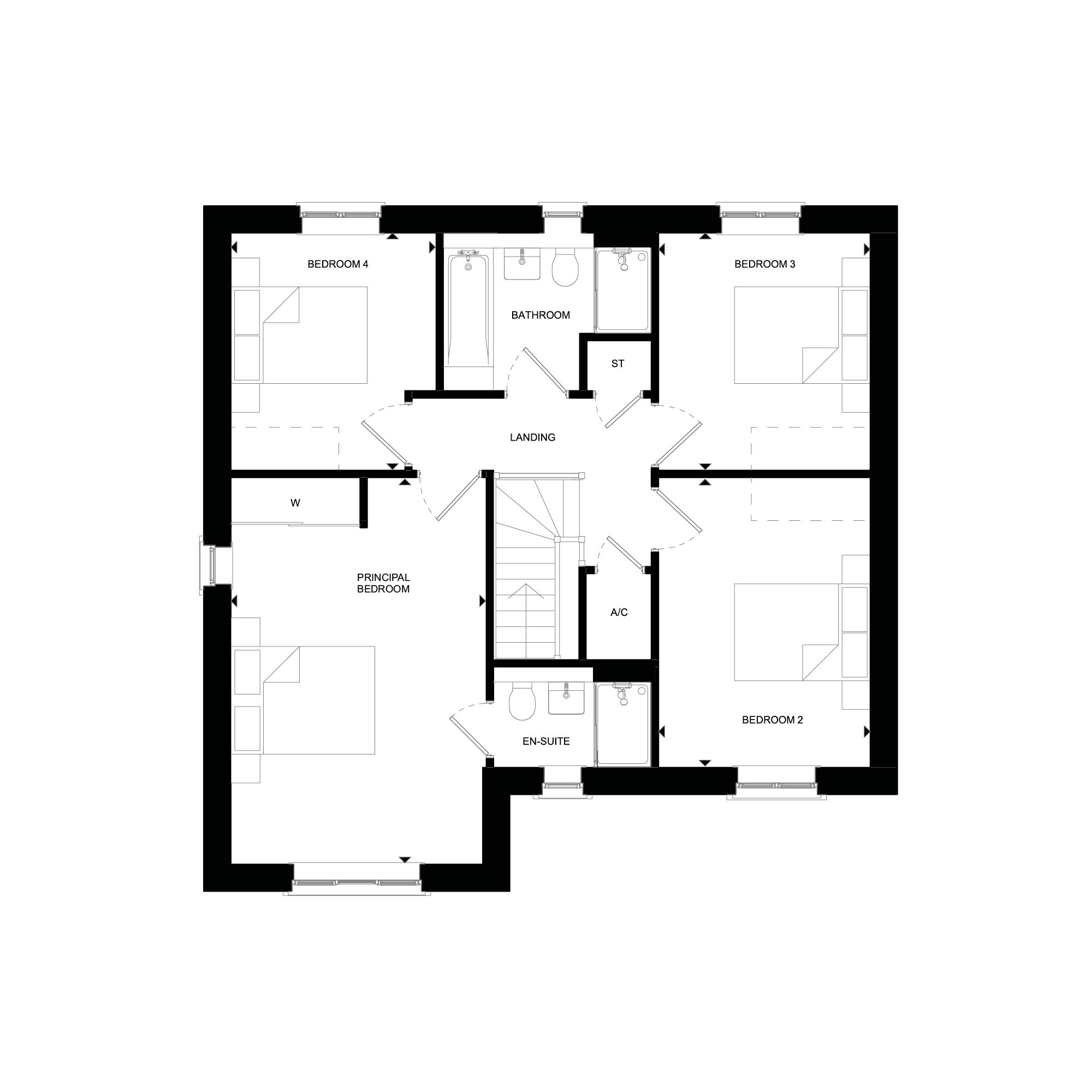 The Elsworth - FF Floorplan