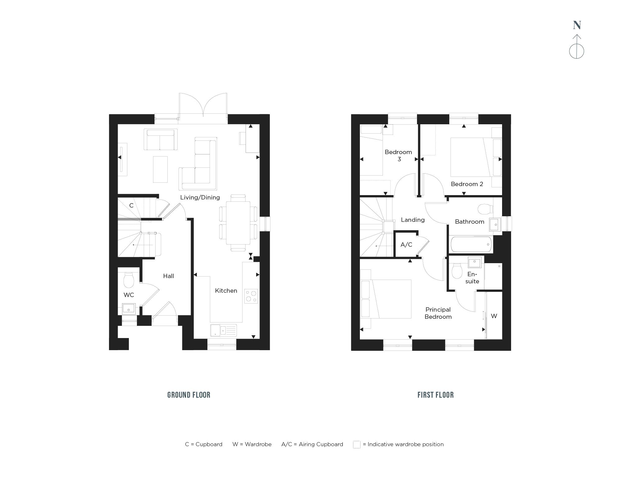 Plot 54 Floorplans