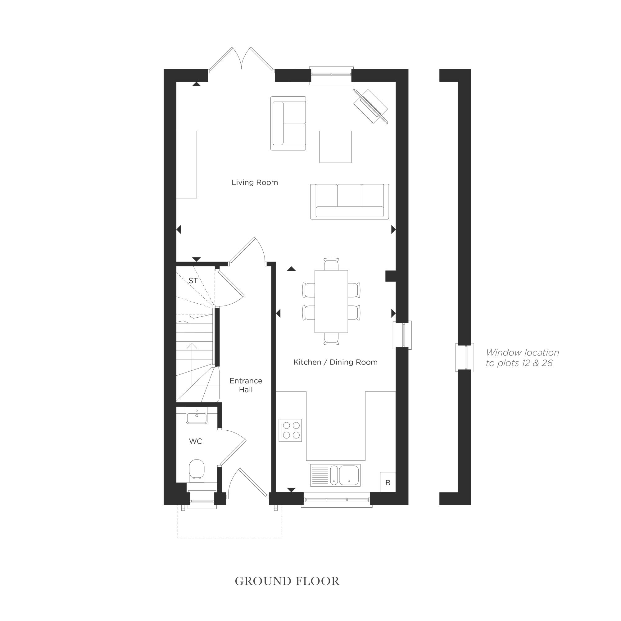 The Aspen - GF Floorplan