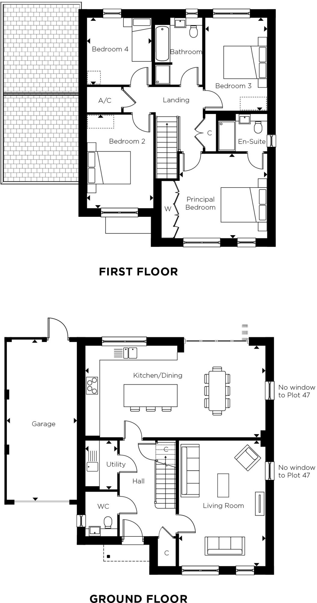Hollymead Square - The Noakes Floorplans
