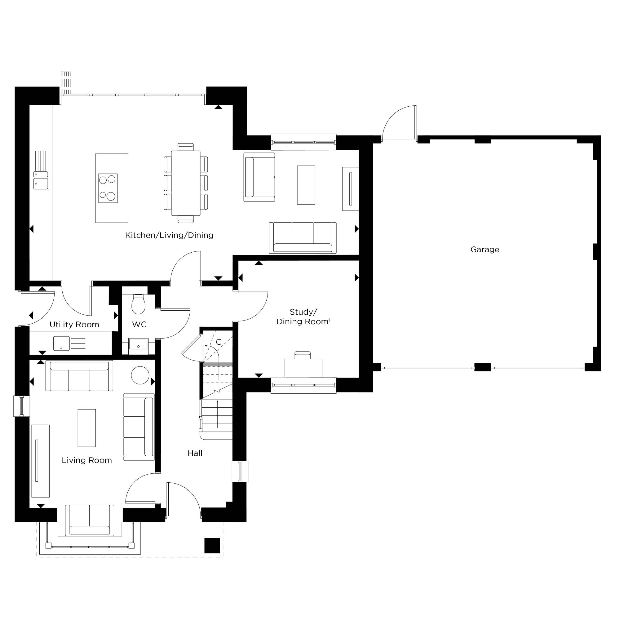 The Oak at Millside Grange Ground Floor