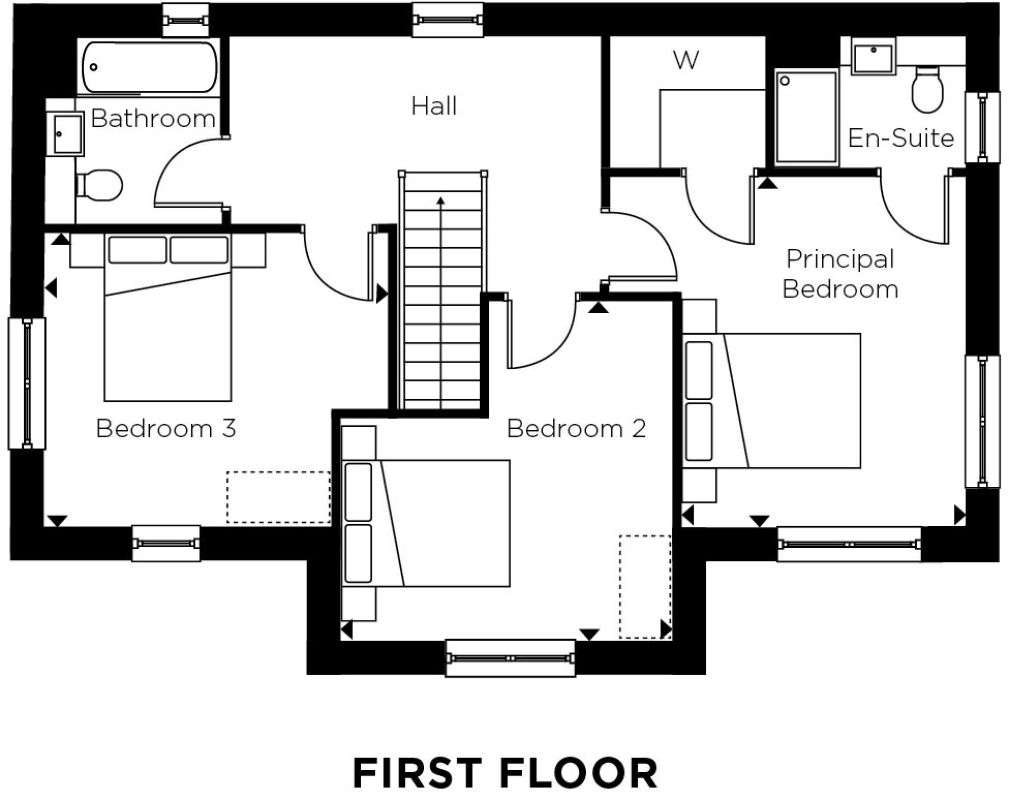 The Hatfield First Floor 