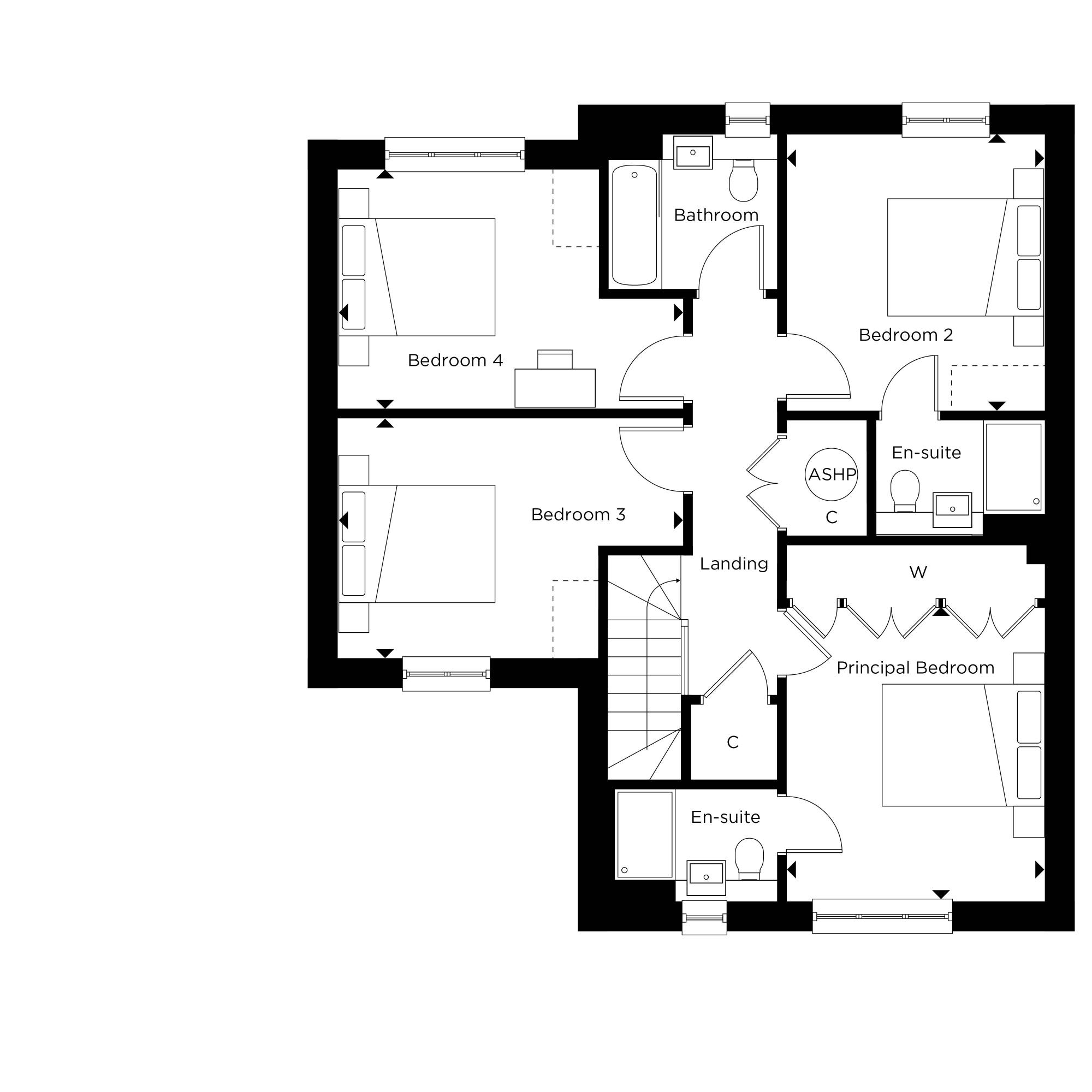 The Brook Plots 3,6,41,157 First Floor