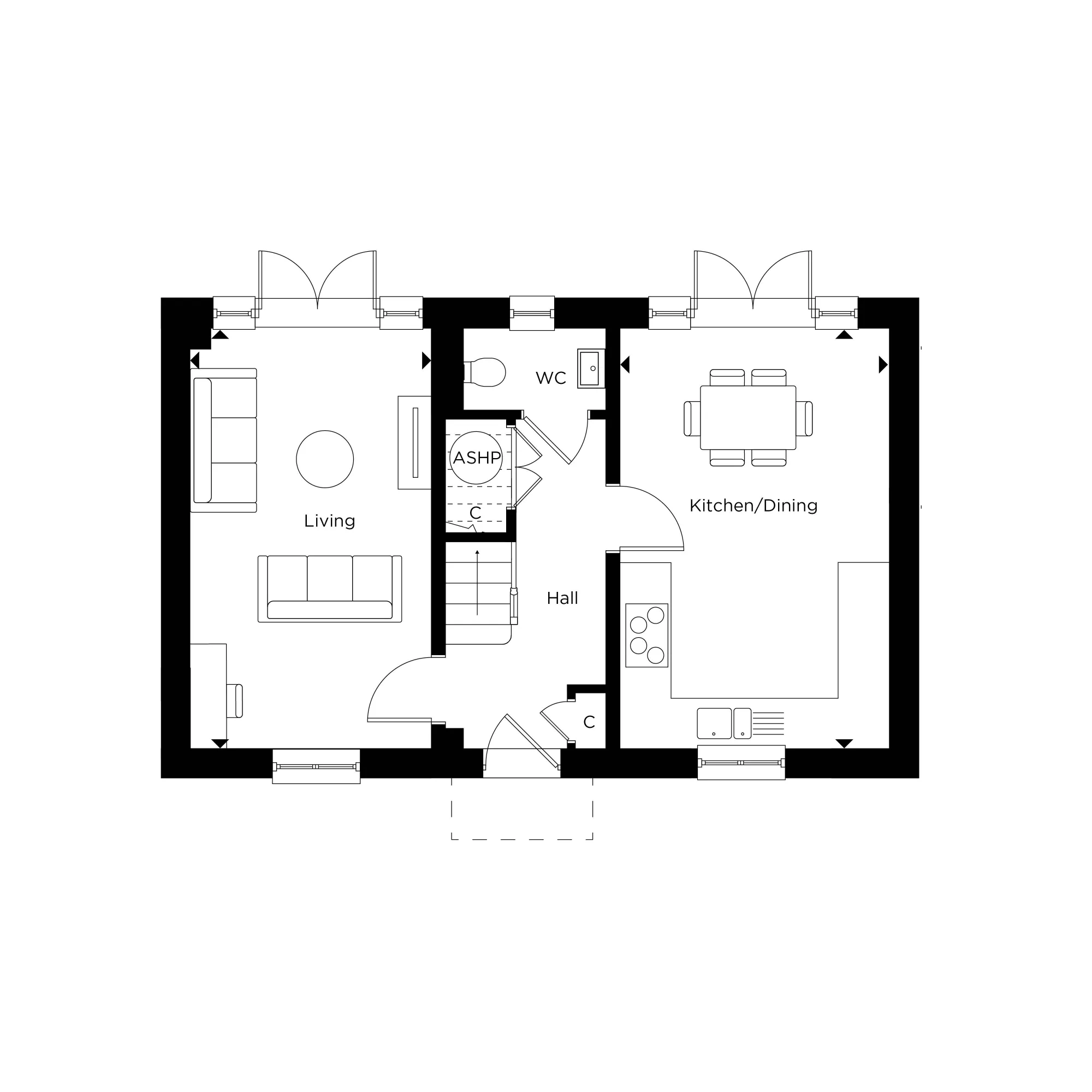 The Eden at Hartley Acres Plot 78 Ground Floor