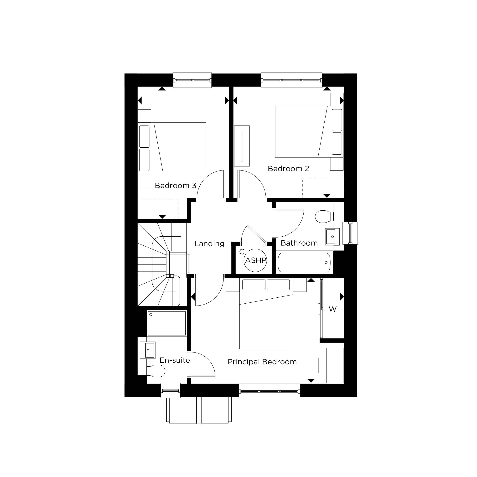 The Willow Plot 24 First Floor