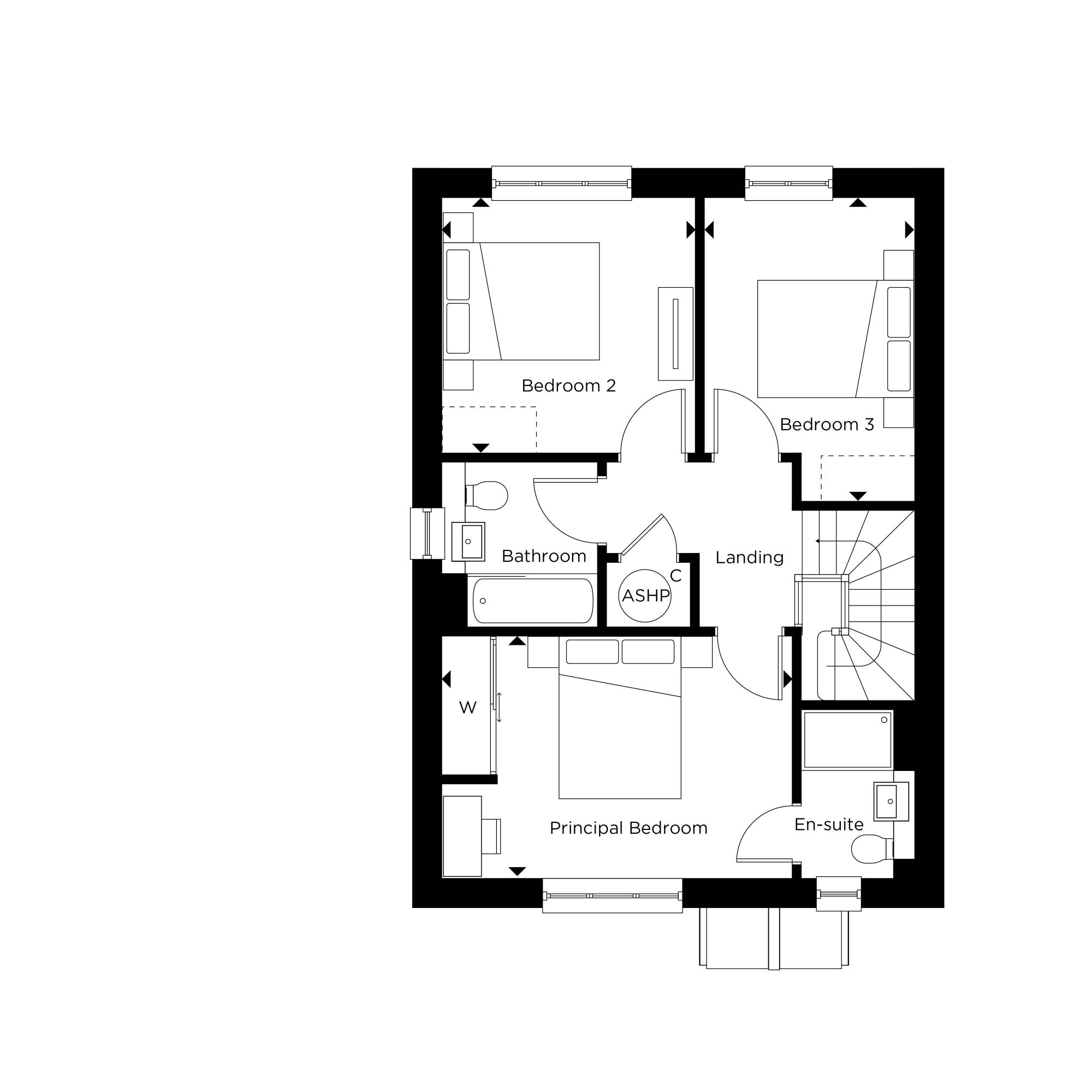 The Willow Plot 7 First Floor