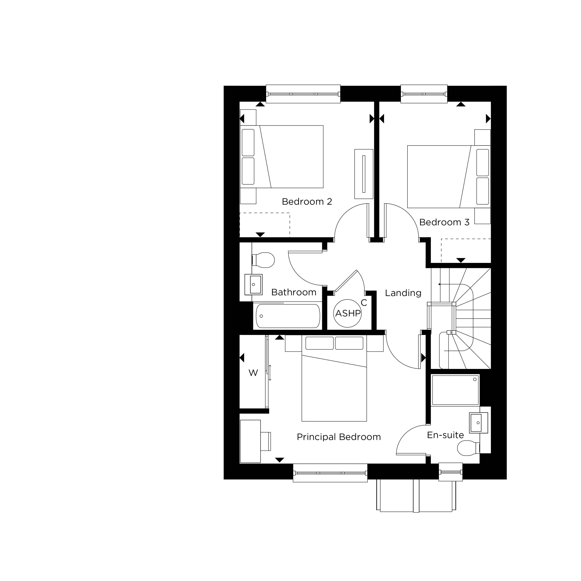 The Willow Plot 80 First Floor