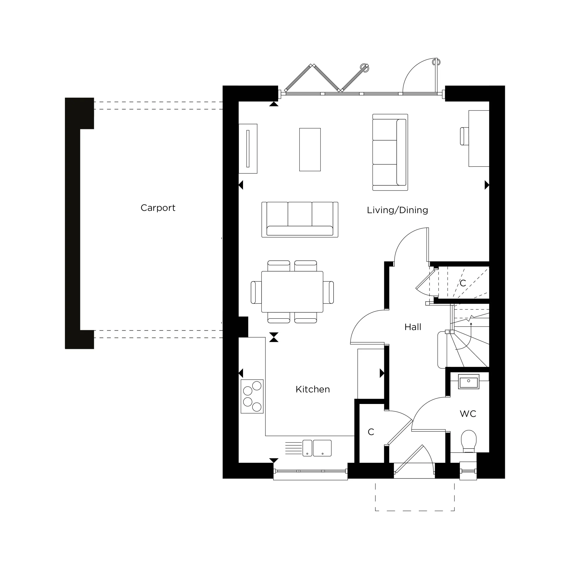 The Willow Plot 80 Ground Floor