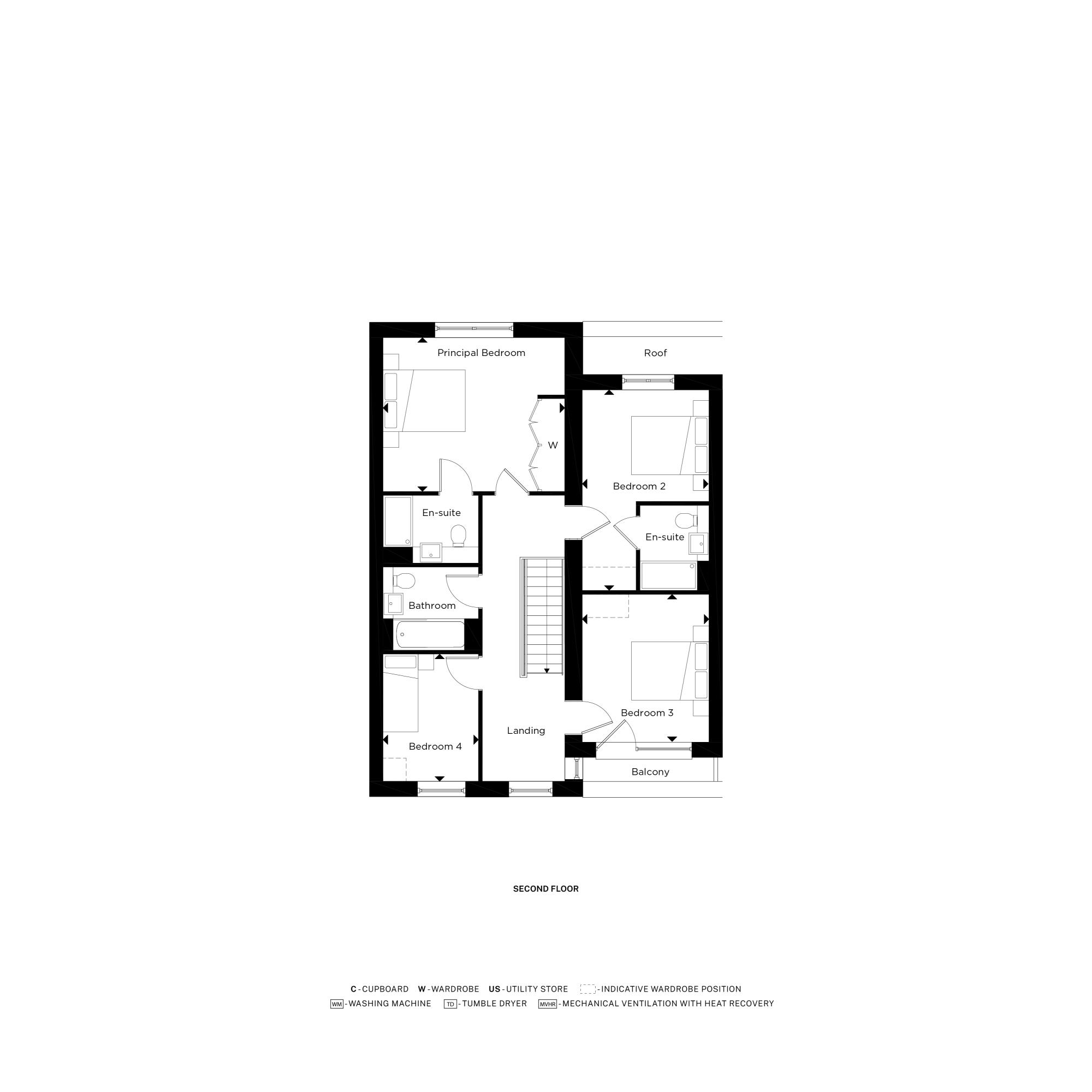 The Cornforth - FirstF - Plots 77, 79, 81, 83, 86, 88, 90, 92, 94 First Floor