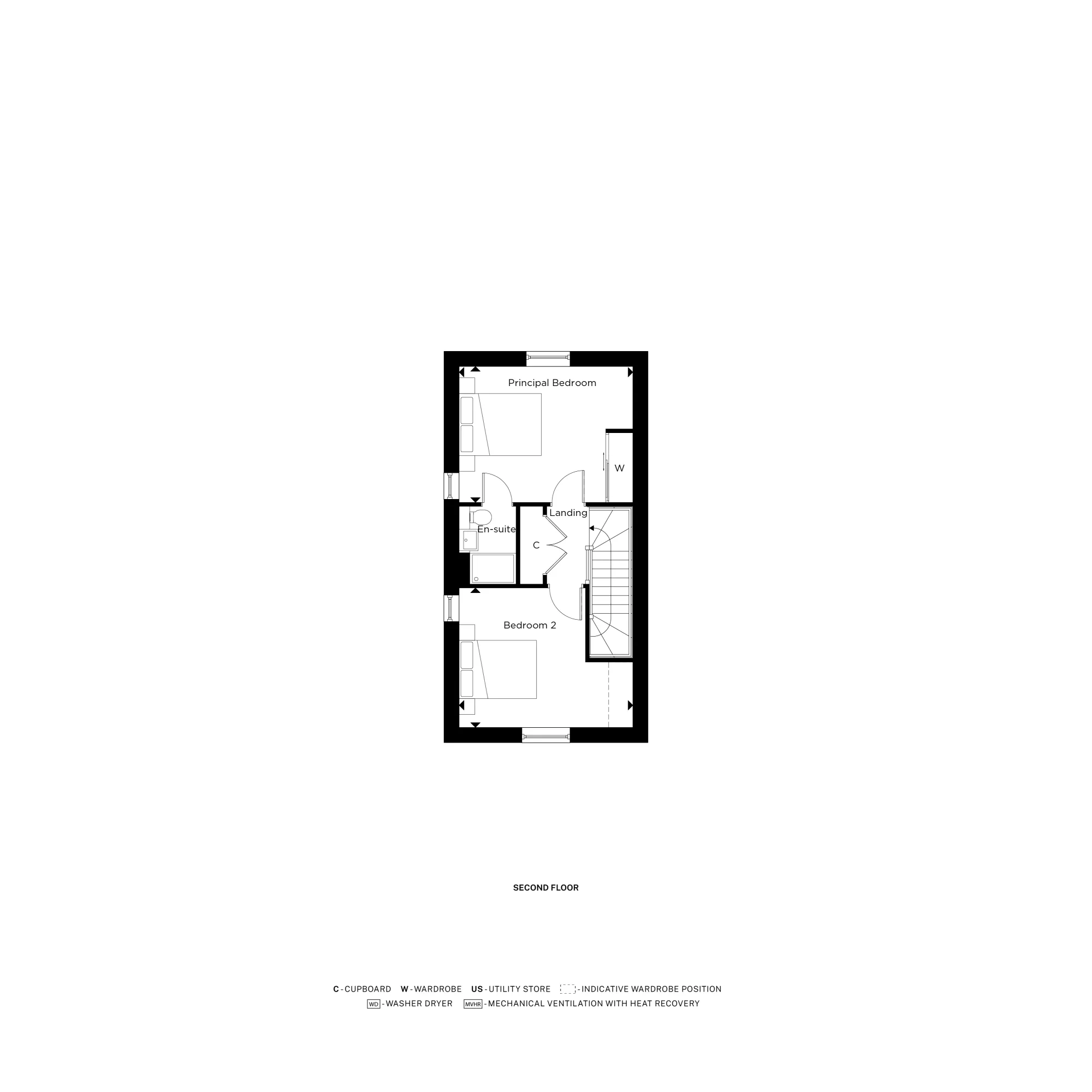 The Meade at Canalside Quarter 6, 10, 11, 15, 27, 28, 31, 48, 65, 66, 67, 68 Second Floor