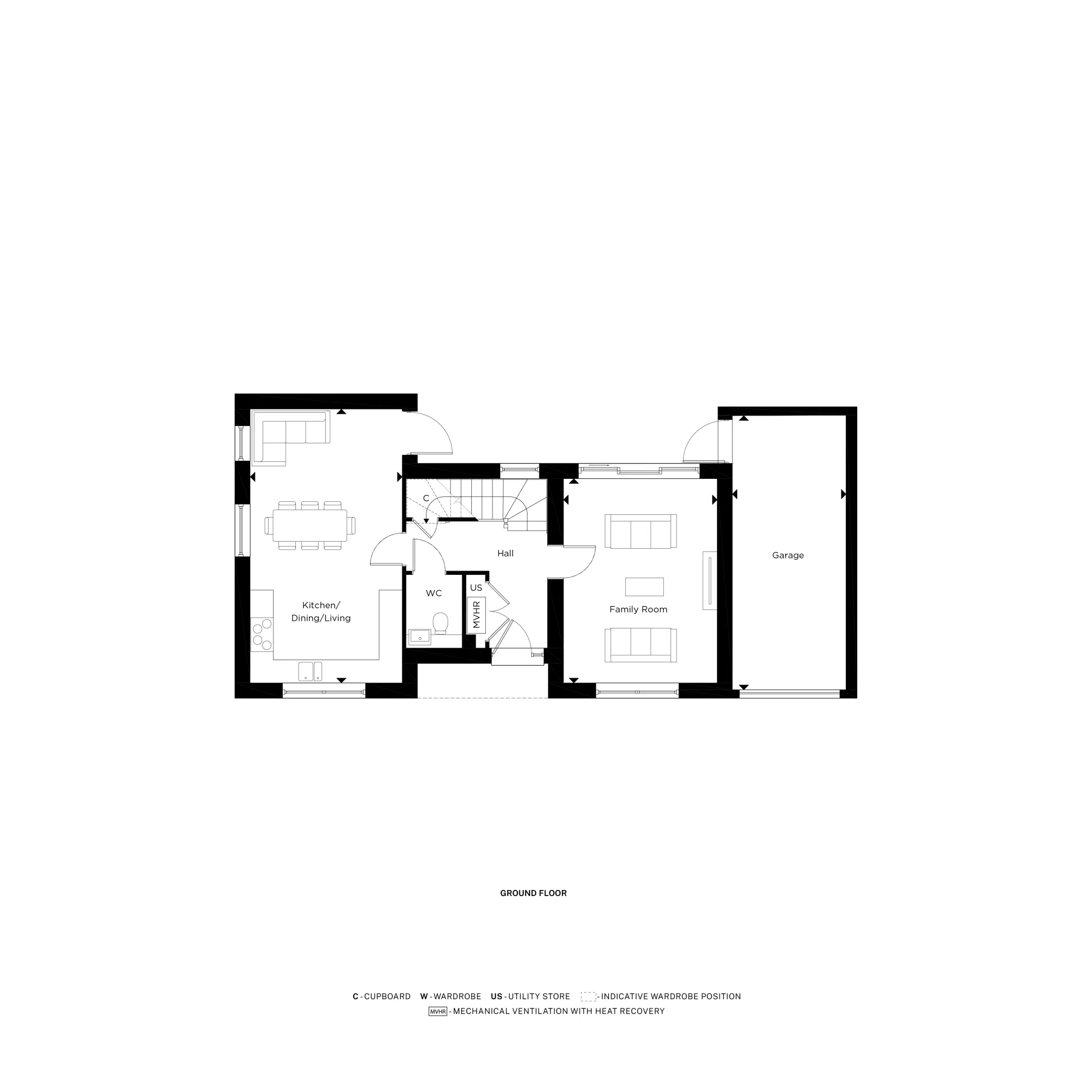 The Robinson at Canalside Quarter Plots 20, 52 Ground Floor
