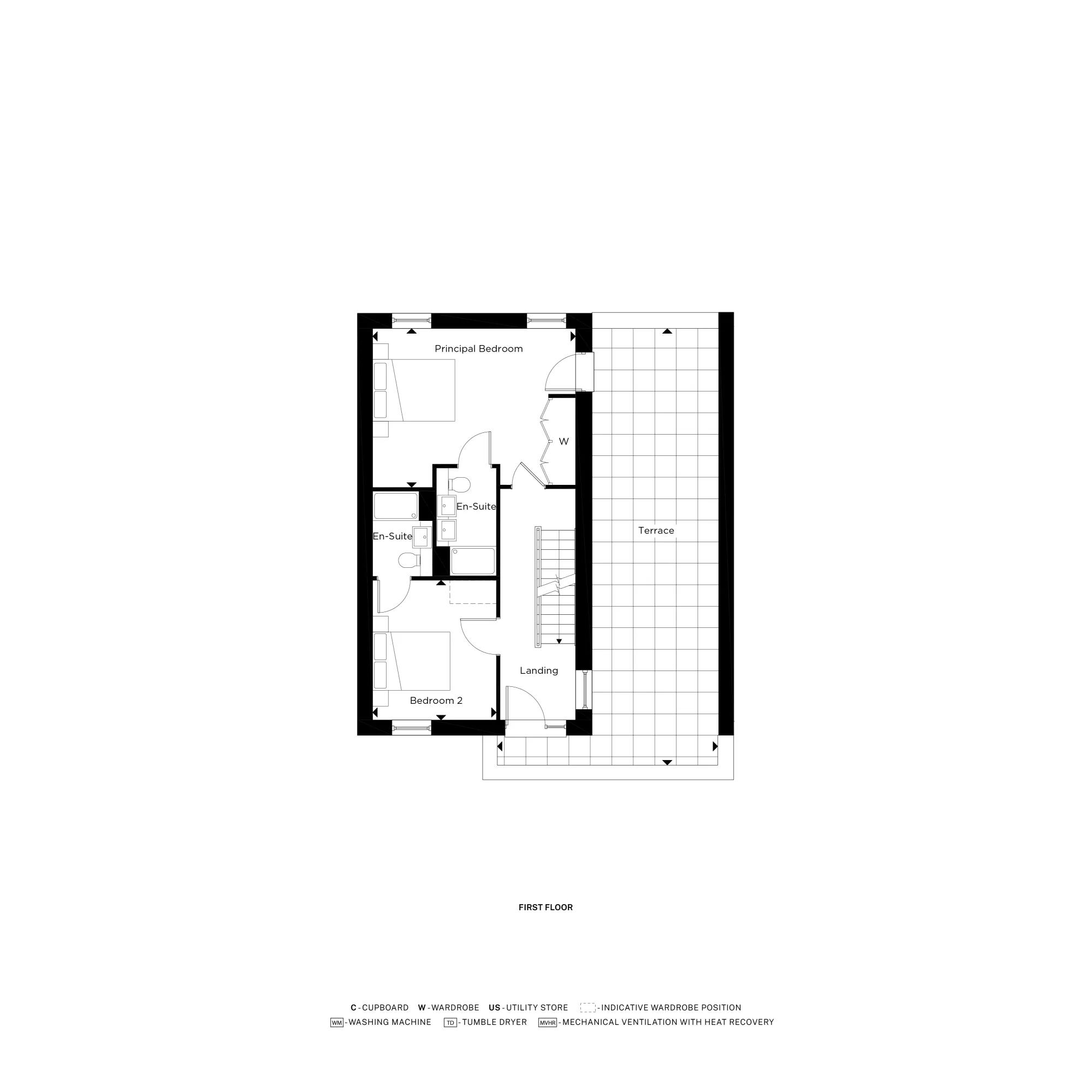 The Walker at Canalside Quarter Plot 84 First Floor
