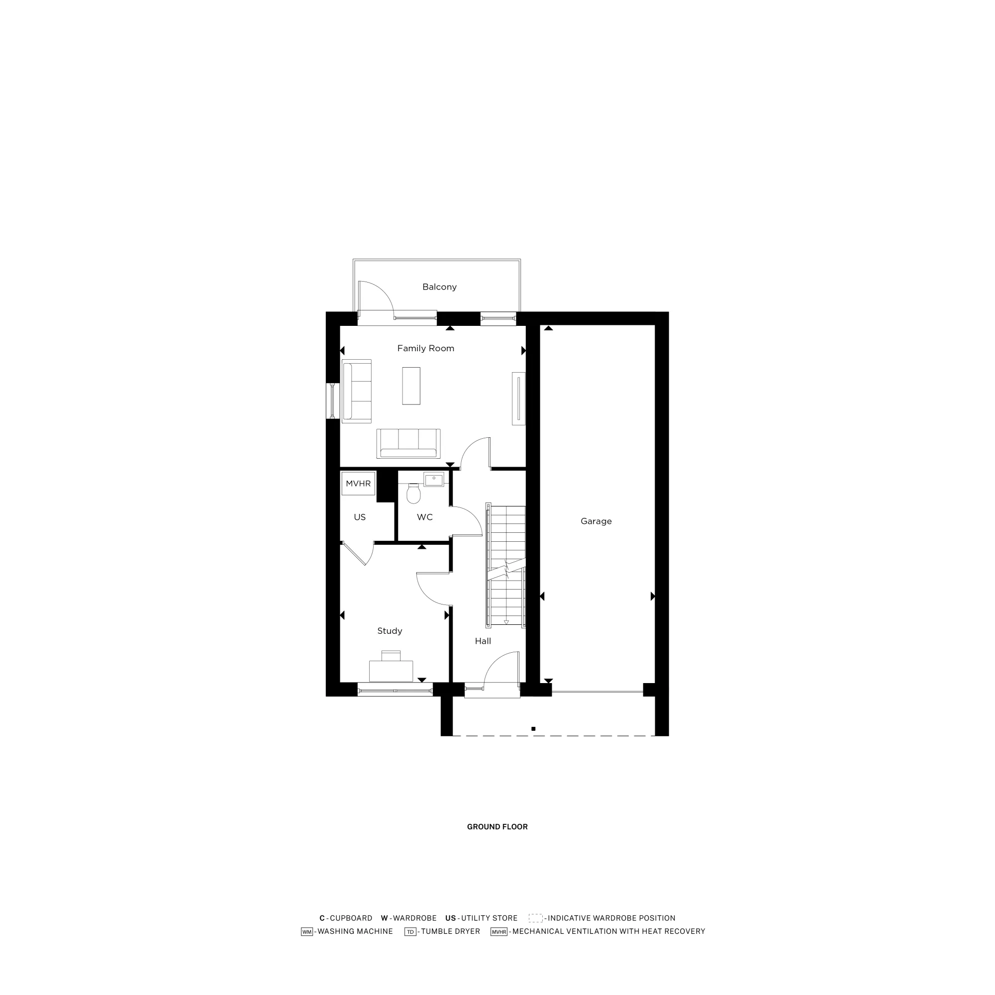 The Walker at Canalside Quarter Plot 84 Ground Floor