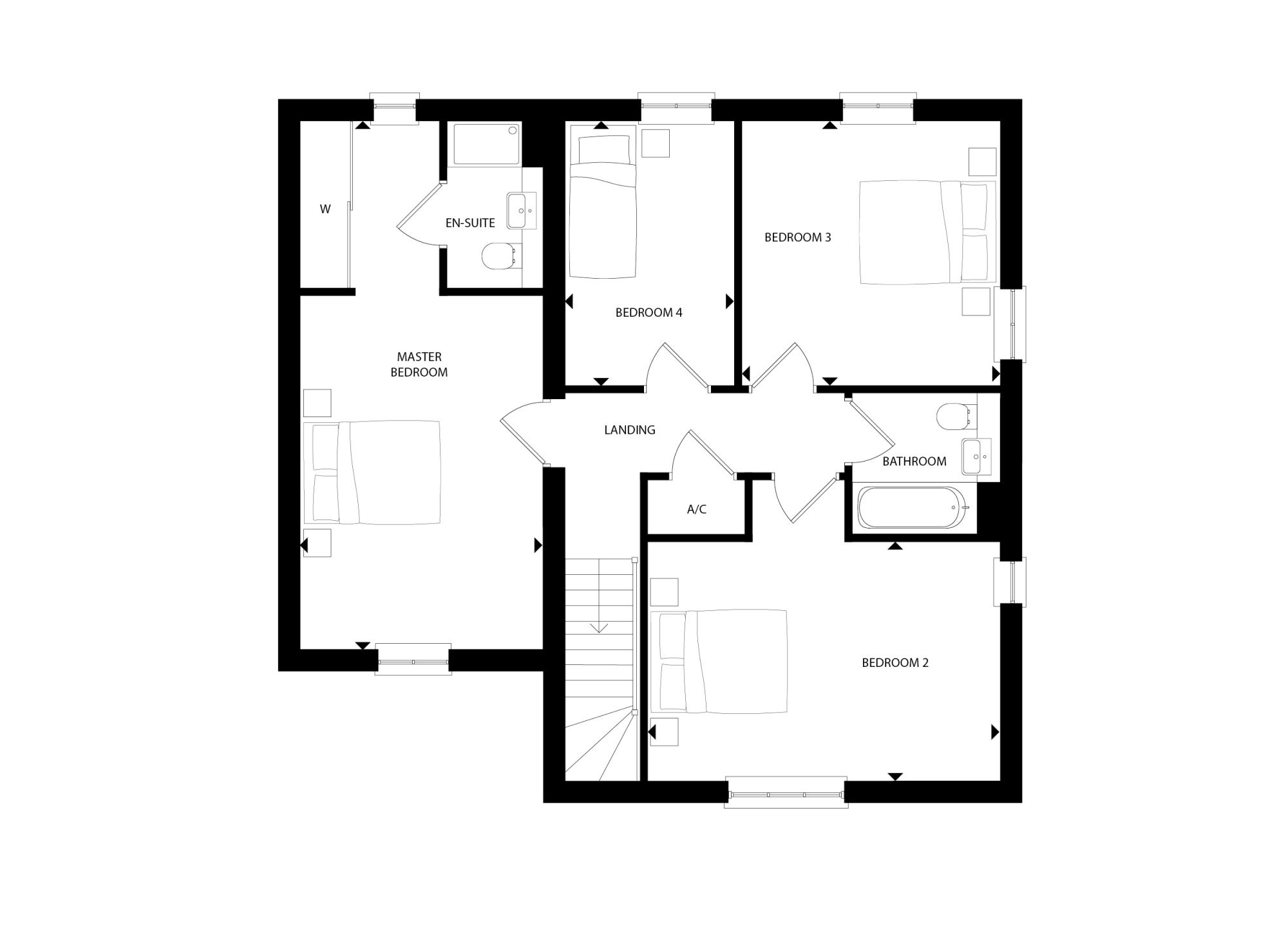 First Floor- Plot 15, Rayners Green